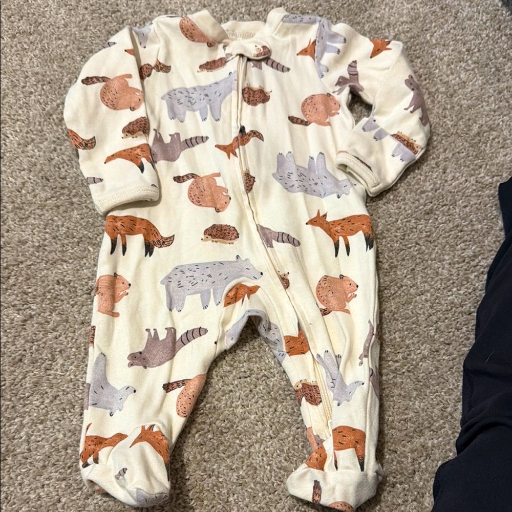 Adorable Animal Print Kids One Piece
